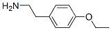 structure of CAS# 56370-30-0, 4-Ethoxyphenethylamine;4-Ethoxybenzeneethanamine Hydrochloride;Benzeneethanamine, 4-Ethoxy-, Hydrochloride;2-(4-Ethoxyphenyl)Ethanamine