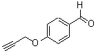 structure of CAS# 5651-86-5, 4-(Prop-2-Ynyloxy)Benzaldehyde;4-(Prop-2-Yn-1-Yloxy)Benzaldehyde(SALTDATA: FREE);4-(Prop-2-Yn-1-Yloxy)Benzaldehyde;3-(4-Formylphenoxy)Prop-1-Yne