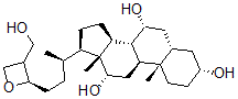 CAS 登录号：567-68-0， 去氢鲨胆甾醇