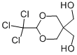 structure of CAS# 5684-90-2, Penthrichloral;[5-Methylol-2-(Trichloromethyl)-1,3-Dioxan-5-Yl]Methanol;Penthrichloralum [Inn-Latin];Pentrichloralum