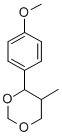 CAS#: 5689-72-5， 1-(Para-Methoxyphenyl)-2-Methyl-1,3-Propanediol methylene ether