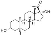 CAS#: 570-52-5， 17-alpha-Hydroxyepipregnanolone