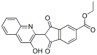 CAS 登录号：57258-90-9， 2,3-二氢-2-(3-羟基-2-喹啉基)-1,3-二氧代-1H-茚-5-羧酸乙酯