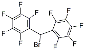 结构式 CAS# 5736-49-2, 1,1'-(溴亚甲基)二[2,3,4,5,6-五氟苯]