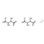 CAS#: 5743-33-9， 2,3-Dihydroxy-Butanedioate Calcium Salt (2:1)