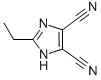 structure of CAS# 57610-38-5, 2-Ethyl-1H-Imidazole-4,5-Dicarbonitrile;2-ETHYL-1H-IMIDAZOLE-4,5-DICARBONITRILE