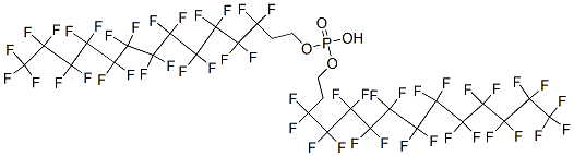 CAS#: 57677-99-3， Bis(3,3,4,4,5,5,6,6,7,7,8,8,9,9,10,10,11,11,12,12,13,13,14,14,14-Pentacosafluorotetradecyl) Hydrogen Phosphate