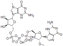CAS#: 57718-00-0， 7-Methylguanosine-5'-Triphosphoryl-2'-O-Methylguanosine
