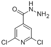 structure of CAS# 57803-51-7, 2,6-Dichloroisonicotinohydrazide;2,6-Dichloro-4-Pyridinecarbohydrazide;2,6-Dichloroisonicotinohydrazide;Zinc00166697