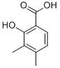 structure of CAS# 58138-74-2, 2-Hydroxy-3,4-Dimethyl-Benzoic Acid;2-Hydroxy-3,4-Dimethyl-Benzoic Acid