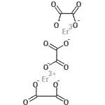 structure of CAS# 58176-72-0, Erbium Ethanedioate (2:3);dierbium trioxalate;Erbium, (<wbr>μ-(ethane<wbr>dioato(2-<wbr>)-κO1,κO2<wbr>':κO1',κO<wbr>2))bis(et<wbr>hanedioat<wbr>o(2-)-κO1<wbr>,κO2)di-