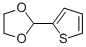 structure of CAS# 58268-08-9, 2-(1,3-Dioxolan-2-Yl)Thiophene;2-(1,3-DIOXOLAN-2-YL)THIOPHENE;2-(2-THIENYL)-1,3-DIOXOLANE