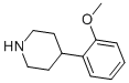 structure of CAS# 58333-75-8, 4-(2-Methoxyphenyl)Piperidine;4-(2-METHOXYPHENYL)PIPERIDINE