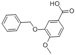 structure of CAS# 58452-00-9, 3-Benzyloxy-4-Methoxybenzoic Acid;3-(Benzyloxy)-4-Methoxy-Benzoic Acid;St057351;3-Benzyloxy-4-Methoxybenzoic Acid