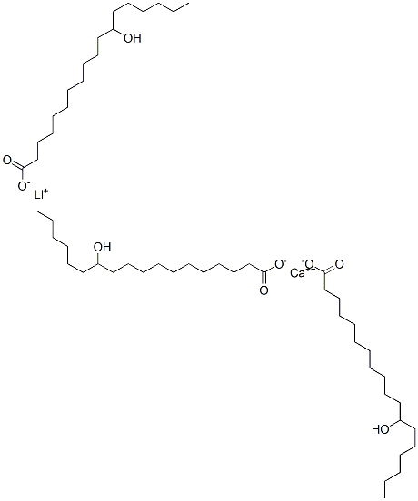 CAS#: 58478-76-5, 12-Hydroxyoctadecanoic Acid, Calcium Lithium Salt