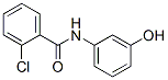 结构式 CAS# 58494-84-1, 2-氯-3'-羟基苯甲酰苯胺
