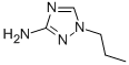structure of CAS# 58661-95-3, 1-Propyl-1H-1,2,4-Triazol-3-Amine;(1-Propyl-1,2,4-Triazol-3-Yl)Amine;Sbb010251;1-Propyl-1H-[1,2,4]Triazol-3-Ylamine
