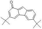 结构式 CAS# 58775-15-8, 3,6-二-叔丁基芴酮