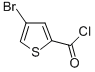 structure of CAS# 58777-65-4, 4-Bromo-2-Thiophenecarbonyl Chloride;2-Thiophenecarbonyl Chloride, 4-Bromo-;4-BROMO-2-THIOPHENECARBONYL CHLORIDE