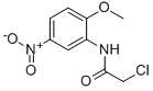 结构式 CAS# 58795-63-4, 2-氯-N-(2-甲氧基-5-硝基-苯基)-乙酰胺