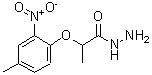 结构式 CAS# 588678-31-3, 2-(4-甲基-2-硝基苯氧基)丙酰肼
