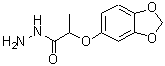 structure of CAS# 588679-99-6, 2-(1,3-Benzodioxol-5-Yloxy)Propanehydrazide;2-(1,3-benzodioxol-5-yloxy)propanehydrazide;2-(1,3-Benzodioxol-5-yloxy)propanohydrazide;2-(2H-benzo[3,4-d]1,3-dioxolen-5-yloxy)propanohydrazide