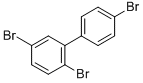 结构式 CAS# 59080-36-3, 2,4',5-三溴联苯