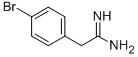 structure of CAS# 59104-21-1, 2(4-Bromo-Phenyl)-Acetamidine;2-(4-Bromophenyl)Ethanimidamide(SALTDATA: Hcl 0.15H2O);2-(4-Bromophenyl)Ethanimidamide  Hydrochloride;2-(4-Bromo-Phenyl)-Acetamidine Hydrochloride