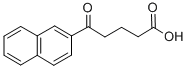 structure of CAS# 59345-42-5, 5-(2-Naphthyl)-5-Oxovaleric Acid;5-(2-Naphthyl)-5-Oxo-Pentanoic Acid;5-(2-Naphthyl)-5-Oxopentanoic Acid;5-Keto-5-(2-Naphthyl)Valeric Acid