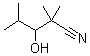 结构式 CAS# 59346-56-4, 2,2,4-三甲基-3-羟基正戊腈