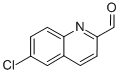 structure of CAS# 59394-26-2, 6-Chloroquinoline-2-Carbaldehyde;6-Chloro-2-Quinolinecarboxaldehyde;6-Chloroquinaldaldehyde;Nsc114749
