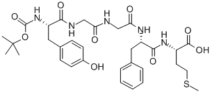 CAS#: 59481-77-5， Boc-Met-Enkephalin