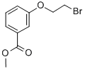 结构式 CAS# 59516-96-0, 3-(2-溴乙氧基)苯甲酸甲酯