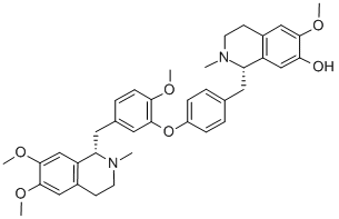 CAS 登录号：59614-34-5， 唐松草檗碱