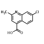 CAS#: 59666-15-8， 7-Chloro-2-Methyl-4-Quinolinecarboxylic Acid
