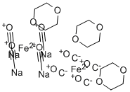 structure of CAS# 59733-73-2, Collman's Reagent;Collman  Reagent,  Di-Sodium  Tetracarbonylferrate  Dioxane  Complex;DISODIUM TETRACARBONYLFERRATE, COMPOUND WITH 1,4-DIOXANE (1 TO 1.5);Disodium Tetracarbonylferrate(2-), Compound With 1,4-Dioxane (2:3)