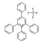 structure of CAS# 59834-94-5, 1,2,4,6-Tetraphenylpyridinium Tetrafluoroborate