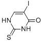 结构式 CAS# 5984-97-4, 5-碘-2-硫代尿嘧啶
