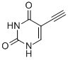 结构式 CAS# 59989-18-3, 5-乙炔基-2,4(1H,3H)-嘧啶二酮