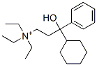 CAS#: 60-49-1， gamma-Cyclohexyl-N,N,N-Triethyl-gamma-Hydroxy-Benzenepropanaminium
