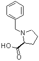 结构式 CAS# 60169-72-4, 1-苄基脯氨酸