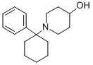 结构式 CAS# 60232-85-1, 1-(1-苯基环己基)-4-羟基哌啶