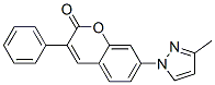 CAS#: 6025-18-9， 7-(3-Methyl-1H-Pyrazol-1-Yl)-3-Phenyl-2-Benzopyrone