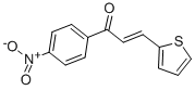 structure of CAS# 6028-92-8, 1-(4-Nitrophenyl)-3-(2-Thienyl)-Prop-2-En-1-One;(E)-1-(4-Nitrophenyl)-3-Thiophen-2-Ylprop-2-En-1-One;1-(4-Nitrophenyl)-3-(2-Thienyl)Prop-2-En-1-One;(E)-1-(4-Nitrophenyl)-3-(2-Thienyl)Prop-2-En-1-One