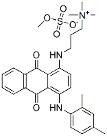 CAS#: 60352-98-9， [3-[[4-[(2,4-Dimethylphenyl)Amino]-9,10-Dihydro-9,10-Dioxo-1-Anthryl]Amino]Propyl]Trimethylammonium Methyl Sulphate