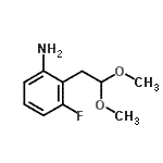 CAS#: 604010-36-8， 2-(2,2-dimethoxyethyl)-3-fluoro-aniline