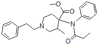 CAS#: 60645-00-3， Lofentanil