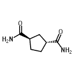CAS#: 607357-44-8， (1R,3R)-1,3-Cyclopentanedicarboxamide