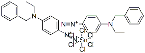 CAS#: 60911-92-4， Bis[4-[Benzylethylamino]Benzenediazonium] Hexachlorostannate(2-)