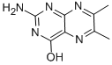 structure of CAS# 611-55-2, 2-Amino-6,7-Dimethyl-4-Hydroxypteridine;2-Amino-6,7-Dimethyl-4-Hydroxypteridine;2-Amino-6,7-Dimethyl-4-Pteridinol;A51602_Aldrich
